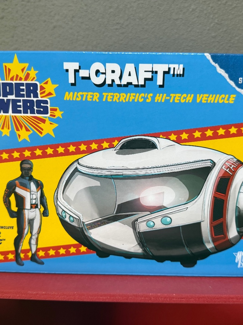 McFarlane Toys Super Powers Superman Movie T-Craft with Mister Terrific NEW